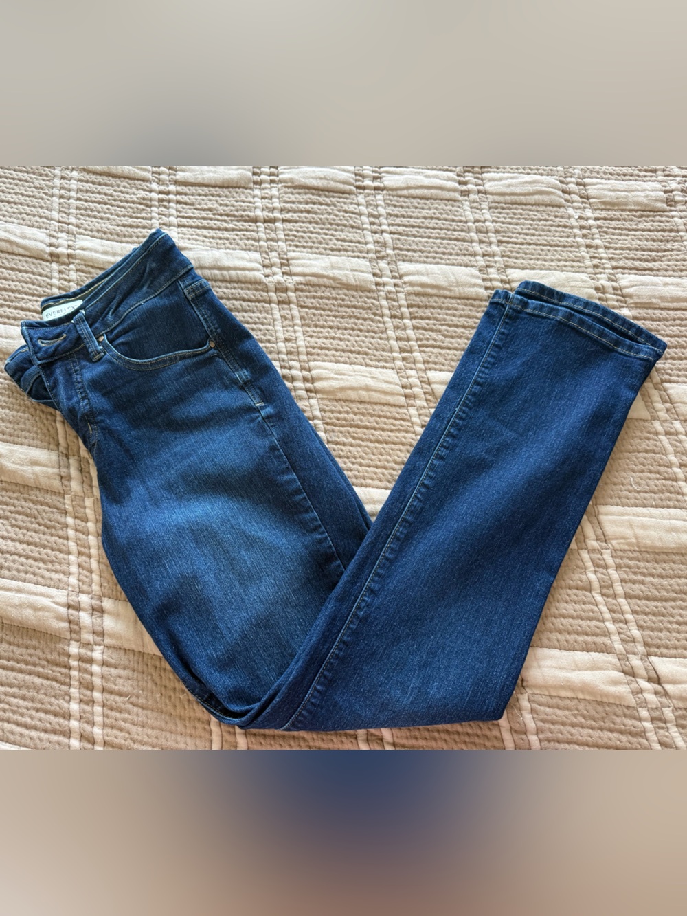 Maurices Women's Boot Cut Jeans in Dark Blue Denim